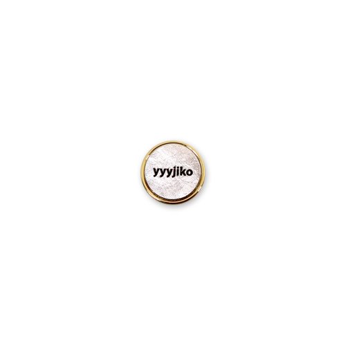 [Microphone] [Button Cover] [Order Made] NEW Initial Buttoncover_Yellow