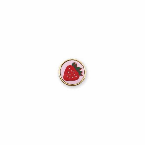 [Microphone] [Button Cover] Very Very Berry Buttoncover_Strawberry