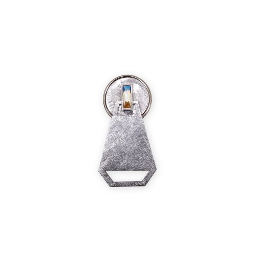 Zipper Buttoncover 03_Opal Swarovski